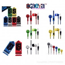 OkaeYa SF-A16 Earphones with mic in earbuds 3.5mm jack cool design stereo headset braided earphones
